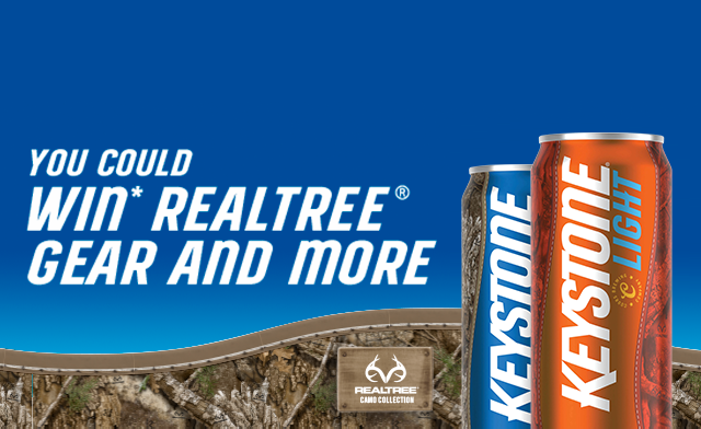 Keystone Light - You Could Win Realtree Gear and More